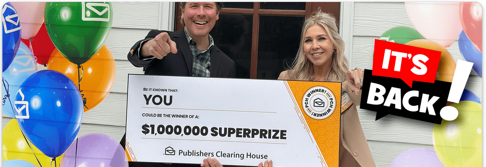 Publishers Clearing House - PCH - Win The $1,000,000 SuperPrize Home